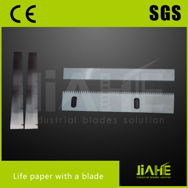 Life paper with a blade