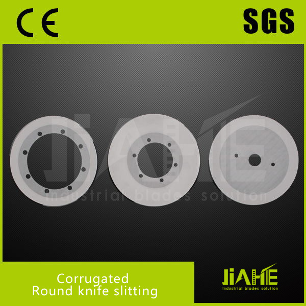 Corrugated Round knife slitting