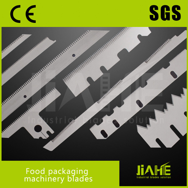 Food packaging machinery blades