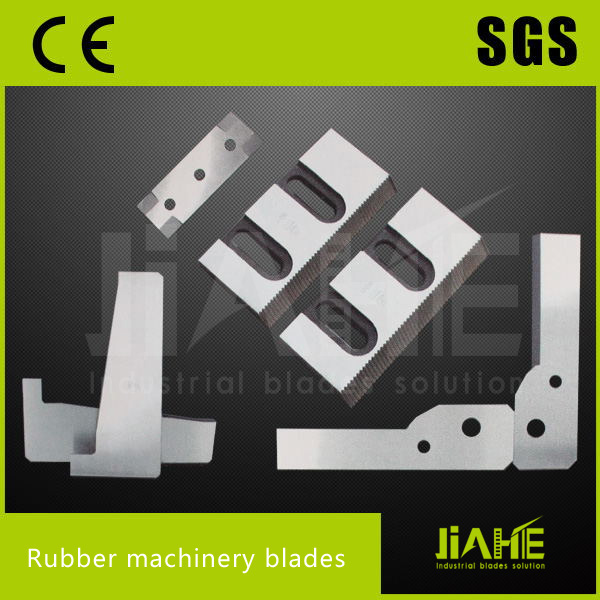 Rubber machinery blades